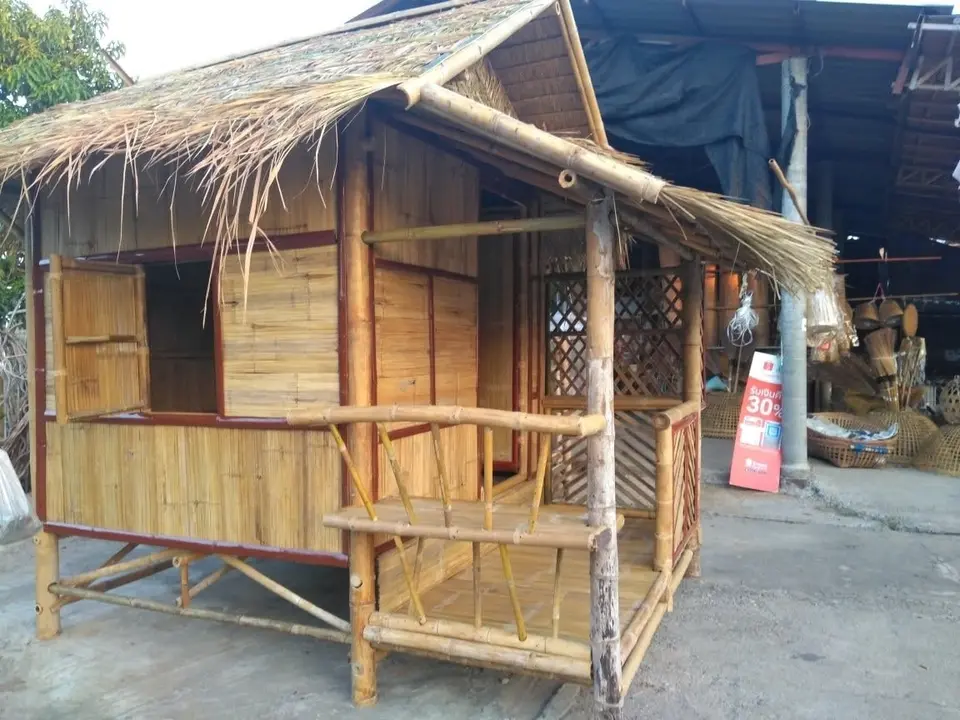 บ้านไม้ไผ่ยกพื้น พร้อมระเบียง — 2