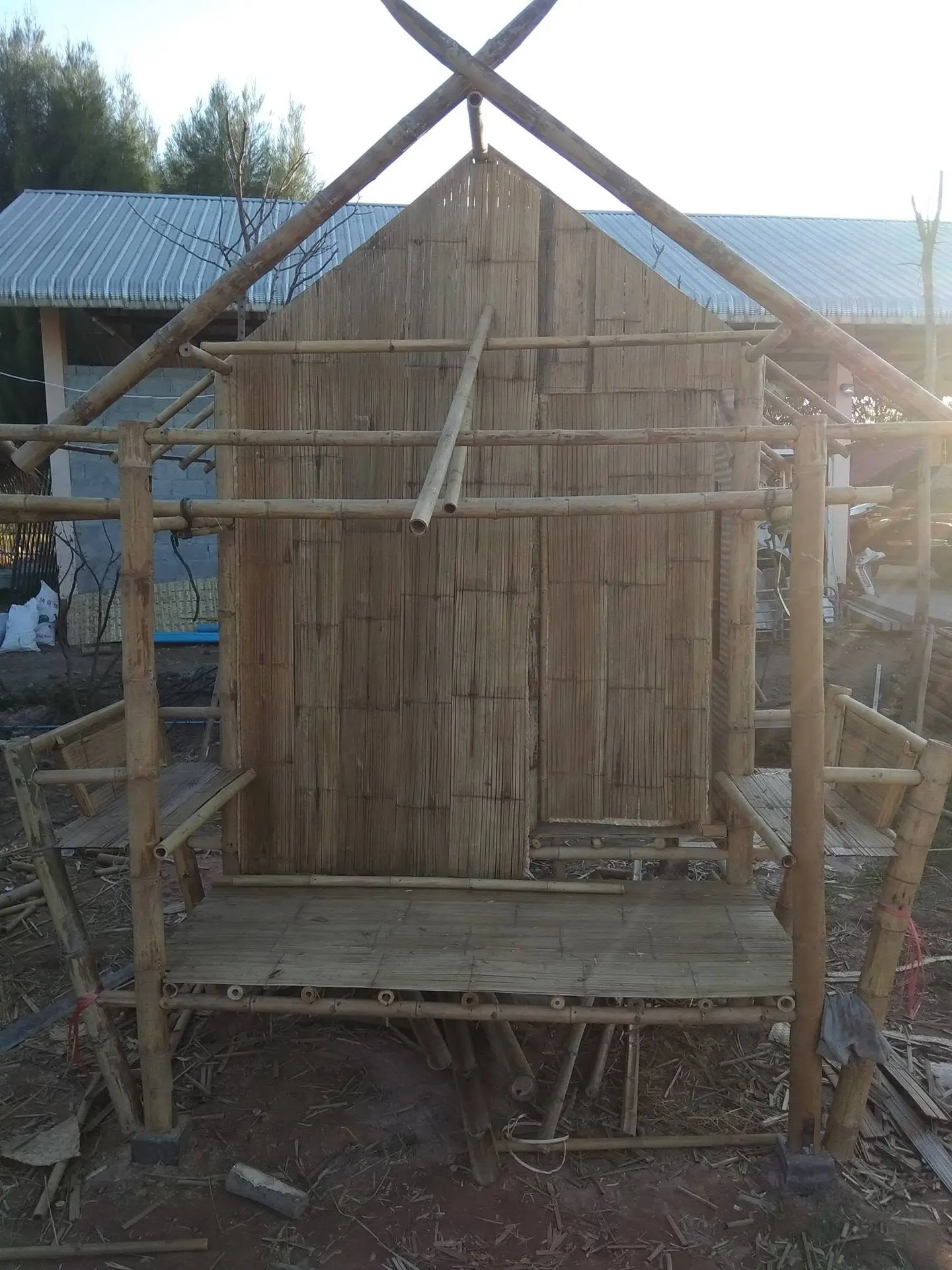 ผนังไม้ไผ่สาน (ภายใน) — 3